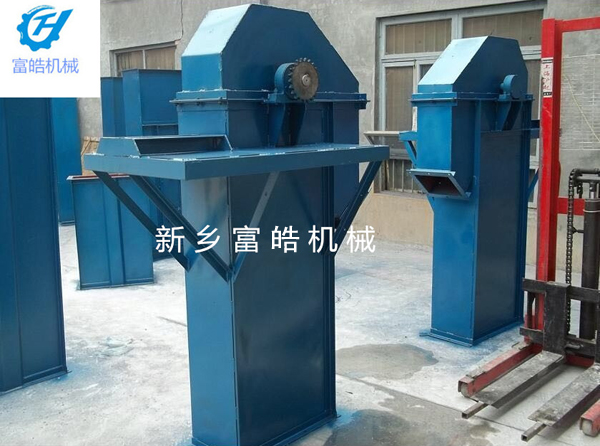 斗式提升機結構簡單，維護方便，依靠膠帶固定